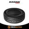 (1) New Radar RPX800 215/65/16 98V High Performance Summer Tire