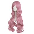 thumbnail image 3 of LinYooLi 28 Pouces/70 cm Perruque Synthétique Cheveux Longs Bouclés (Brun Blond Mélangé), 3 of 4