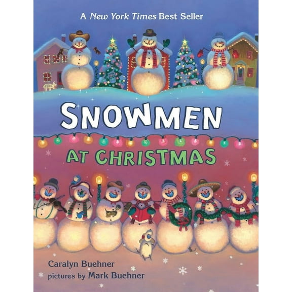 Snowmen at Christmas, (Board Book)