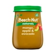 thumbnail image 2 of (10 pack) Beech-Nut Naturals Stage 2 Baby Food, Mango Apple & Avocado, 4 oz Jar, 2 of 9