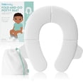 thumbnail image 1 of Asiento plegable para inodoro Frida Baby para niños pequeños ovalado Blanco, 1 of 6