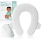 thumbnail image 1 of Asiento plegable para inodoro Frida Baby para niños pequeños ovalado Blanco, 1 of 6
