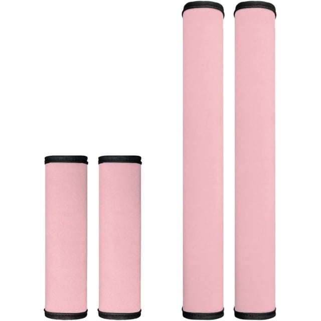 WXYUN Poignées de Porte de Réfrigérateur Roses, Gants de Protection pour Appareils Électriques de Cuisine, Protège-Serviettes de Porte de Réfrigérateur, Micro-Ondes, Lave-Vaisselle, Attrape les Gouttes, Taches, Empreintes Digitales, Housses Anti-Poussière