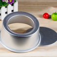 thumbnail image 3 of OUSITAID 2pcs 4-Inch Aluminium Alloy  Cake Pan Chiffon Cake Mold with Removable Bottom Cupcake Baking Mould, 3 of 9