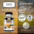 thumbnail image 4 of Kaya Naturals Turmeric Nature Made Bioperine, Joint Support with 95% Standardized Curcuminoids | Curcumin Nature Made - 1300mg Turmeric Capsules | Turmeric Curcumin - 30 Capsules, 4 of 5