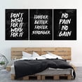 thumbnail image 3 of FCCUYE Successful Quotes Canvas Wall Art 3 Pieces Focus Believe Discipline Inspirational Print Posters for Office Wall Decor Framed Ready to Hang-20”W x 28”Hx3pcs, 3 of 6