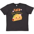 thumbnail image 3 of Inktastic Taco Princess- Cute Taco Youth T-Shirt, 3 of 5