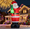 7ft Santa Claus, variant on 7ft Christmas Inflatable Santa Claus with Candy and Christmas tree Outdoor Decor, Blow up Xmas Decorations for Yard, Built-in LED Light for Gardern Lawn Indoor Winter Holiday Party