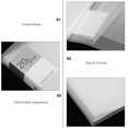 thumbnail image 5 of WORGEOUS 3pcs Display Folder File Folder Reusable File Container Plastic File Folder File Organize File Organizer, 5 of 8