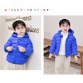 thumbnail image 3 of 2-7T Winter Hooded Down Coats for Kids Baby Boys Girls Solid Ultralight Puffer Padded Jacket with Hoods Bear Ear Toddler Snow Outerwear, 3 of 7