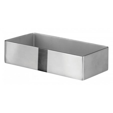 

2Pc Winco DDSG-101S Stainless Steel Rectangular Sugar Packet Holder 3-3/16 x 2-1/2