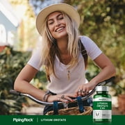 Lithium Orotate 5 mg | 180 Capsules | by Piping Rock