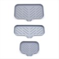 thumbnail image 1 of 3 Uds. Alfombrilla de Silicona para Encimera, Almohadilla de Jabón para Drenaje, Jabonera para Baño, 1 of 5