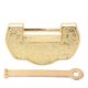 thumbnail image 1 of Candado de latón abierto Horizontal Vintage de aleación de Zinc con llave para joyero, Maleta, cajón, decoración del hogar, 1 of 5