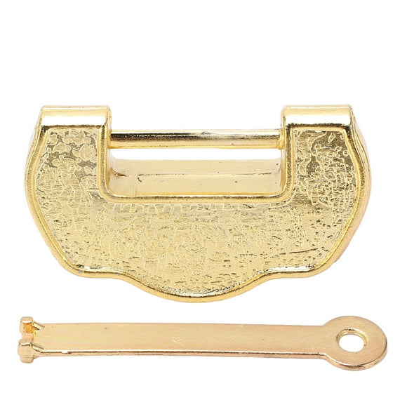 Cadenas Vintage – Vieille Clé En Laiton Encastrée En Forme De Croix Cadenas En Laiton à Ouverture Croisée Vintage En Alliage De Zinc Pour Boîtes à Bijoux, Valises, Tiroirs Et Décorations d