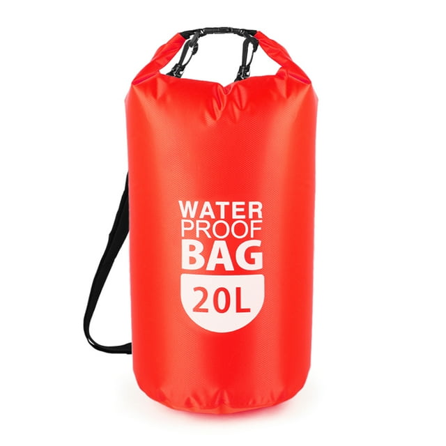 Sac Étanche Sec en PVC Rouleau Sac Sec 10 L/20 L Sac de Rangement pour Sports Nautiques Léger Dry Sack
