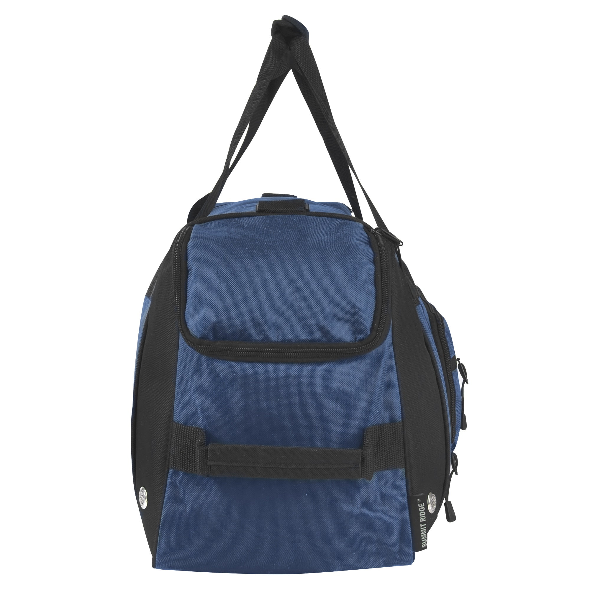 Summit Ridge 24"L Duffel Bag 42 Liter Capacity for Gym Clothes, Sports Equipment, Towels, Sneakers, Travel, Commute in Twilight Blue
