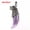 Amethyst, variant on Natural Crystal Quartz Wolf Fang Tooth Healing Point Gem Bead Stone Pendant-Black Agate