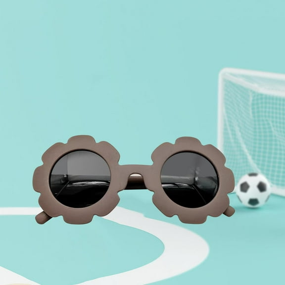 Flower Sunglasses Cute Colorful Flower Glasses for Boys Girls Children