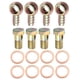 thumbnail image 1 of 4 Juegos Coche Banjo para para MANguera Espiga Perno Montajes Metal con 18mm Arandelas, 1 of 6