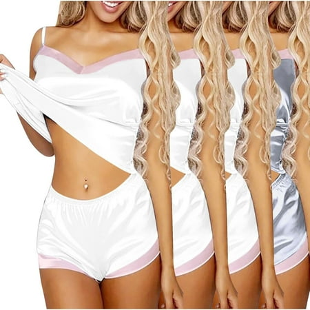 PuPy Sexy Lingerie for Women Plus Size Lingerie Stockings Thigh Highs Lace Lingerie Bodysuit White Lingerie Dress for Women White Strappy Lingerie for Women Pink Clearance Deals