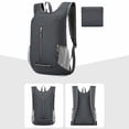 thumbnail image 2 of GPOECD Sac à Dos de Randonnée Léger Pliable pour randonnée Voyage Loisirs Grande Capacité Sac à Dos de Randonnée Gris Foncé, Taille Unique, 2 of 9