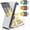 Gray, variant on Safe Mandoline Slicer for Kitchen, Vegetable Slicer for Kitchen,Kitchen Food Slicer, French Fry Cutter Julienne Dicer for Vegetables