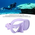 thumbnail image 4 of Diving Goggles, Large View Snorkel Glasses with Anti Fog Tempered Glass Lens Adjustable Strap for Clear HD View Comfortable Fit, 4 of 7