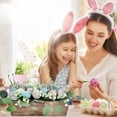 thumbnail image 5 of EUDIDV Easter Decorations Artificial Eucalyptus with Easter Eggs Faux Plants Arrangement Centerpiece Wooden Potted EucalyptusPlant For Farmhouses Wedding Dining Table Greener Easter Party Supplies, 5 of 5