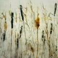 thumbnail image 2 of Talen, Nel 15x15 Gold Ornate Wood Framed with Double Matting Museum Art Print Titled - Cattail and reeds, 2 of 4