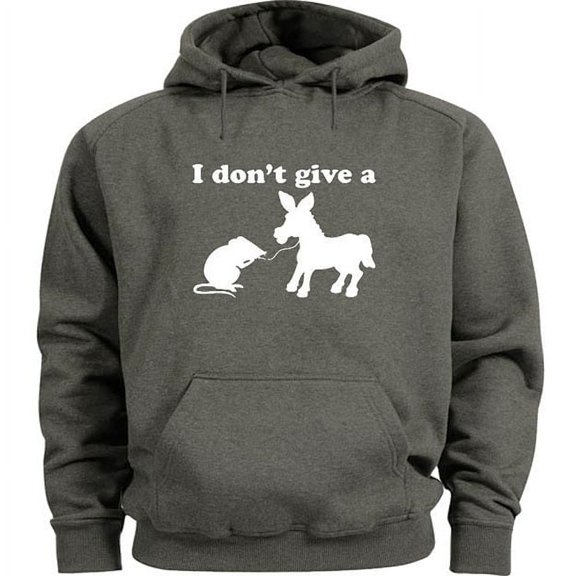 Mens Hoodies Donkey Rat Funny Sweatshirt