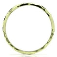 thumbnail image 2 of Sz 5.0 Solid 10K Yellow Gold 2MM Hammered Finish Eternity Stackable Comfort Fit Wedding Band Ring, 2 of 5