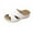 White A, variant on Guzom Womens Summer Comfort Flats Sandals- Wide Width Flat Beach Open Toe Clearance Red Dressy Slide Sandals for Women Size 4.5