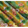 thumbnail image 3 of Soimoi Cotton Voile Fabric Floral,Monstera Leaves & Pine Fruits Decor Fabric Printed Yard 42 Inch Wide, 3 of 7
