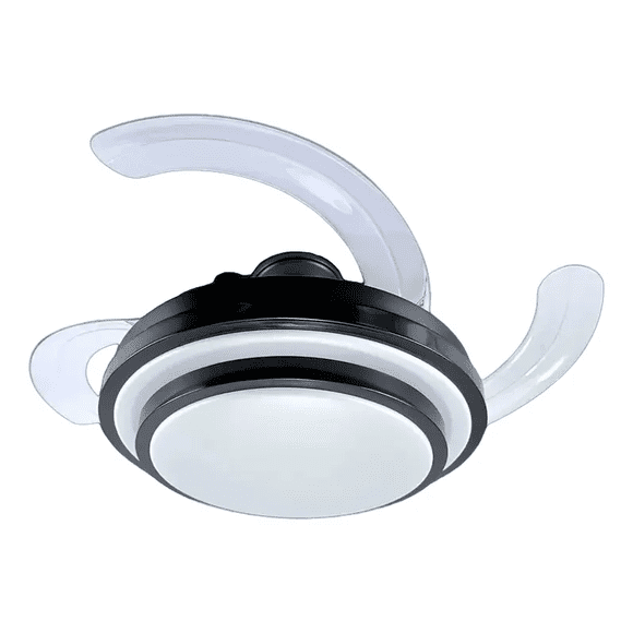Cityluz Ventilador Led Techo Retráctil 72w 3 Tonos Negro