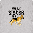 thumbnail image 4 of Inktastic My Big Sister is a German Shepherd Boys or Girls Long Sleeve Toddler T-Shirt, 4 of 5