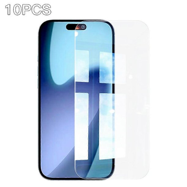 RURIHAI 10Pcs For iPhone 17 Screen Protector 0.26mm 2.5D High Aluminium Silicon Glass Film
