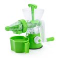 thumbnail image 1 of Exprimidor manual con base de succión de silicona, exprimidor manual portátil de fácil almacenamiento, exprimidor de jugo verde, 1 of 8
