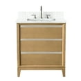 thumbnail image 6 of Vanity Art 30" Single Freestanding Bathroom Vanity with Sink and Engineered Marble Top, 6 of 14
