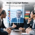 thumbnail image 4 of Gafas de traducción inteligentes Emerhome Gen3 Bluetooth AI, 4 of 9