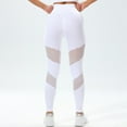 thumbnail image 3 of MKLEKYY Leggings para mujer, pantalones de yoga calados, de malla, transpirables, sin costuras, elásticos, de cintura alta, sexys, para levantamiento de pesas, deportivos y fitness, 3 of 3