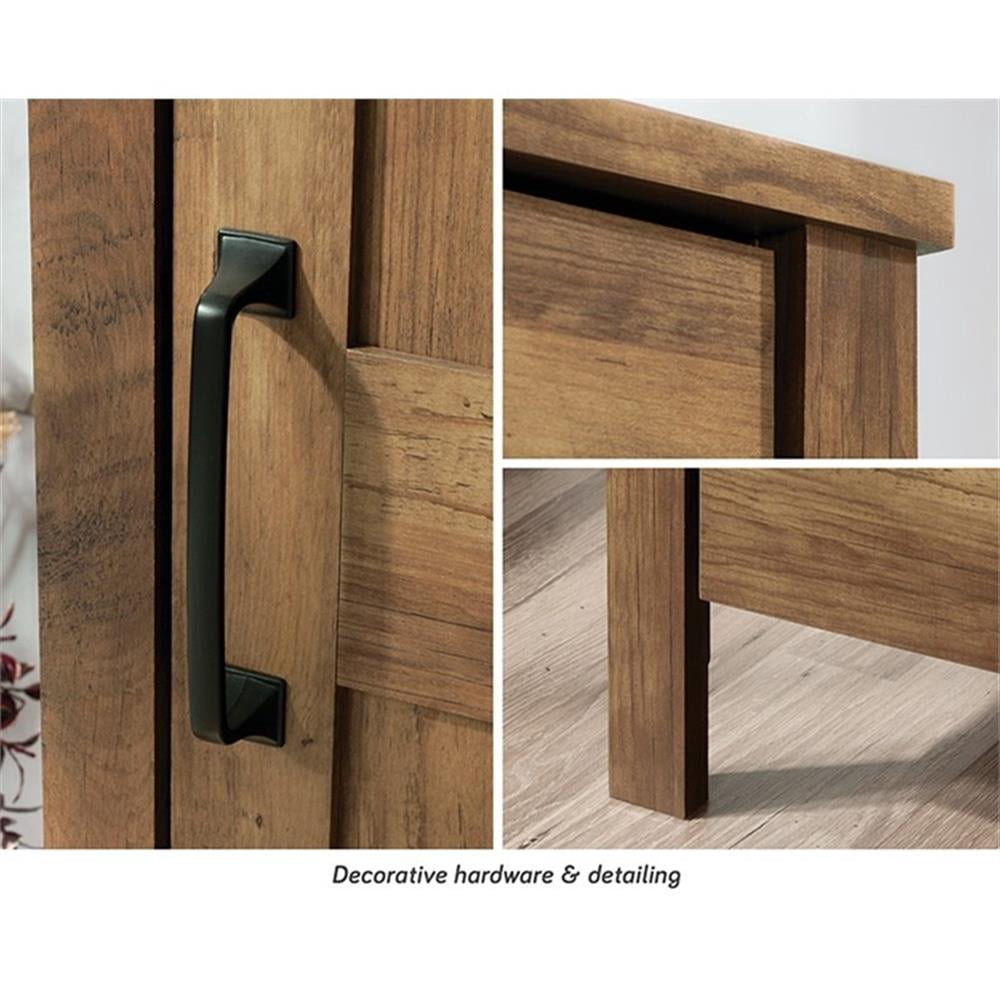Sauder Miscellaneous Storage Engineered Wood Cabinet in Rural Pine