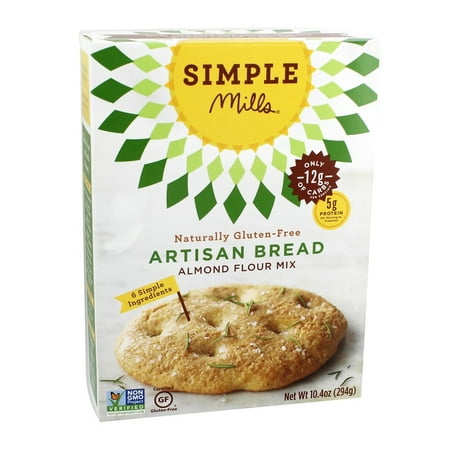 Naturally Gluten-Free Almond Flour Mix Artisan Bread - 10.4 oz. by Simple (Best Flour For Artisan Bread)
