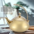 thumbnail image 4 of Tetera de acero inoxidable, Olla de Calentamiento rápido, Capacidad de 1,5 l, extraíbles, tratamiento de superficie de espejo, tecnología de soldado láser, para preparar té y y, 4 of 7
