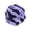 A004- Dark Purple, variant on Pet Snuffle Ball for Dogs - Interactive Foraging Toy with Soft Fabric Layers, Ginger Color, 6 Inch Diameter - Mental Stimulation Puzzle Toy for Puppies, Small Medium Large Dogs, Indoor Outdoor Use