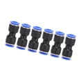 thumbnail image 3 of Air Tube Straight Connector,50Pcs Straight Pneumatic Connector Straight Pneumatic Connector Pushto Connect Fittings High-Intensity Output, 3 of 14