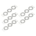 thumbnail image 4 of Rhinestone Bikini Connectors, Metal Rhinestone Bikini Connectors 3 Circle Shapes  For DIY Jewelry Making, 4 of 8