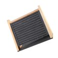 thumbnail image 1 of fastboy Wooden Rings Display Stand Tray Vertical Rack Holder for Studs Show Black, 1 of 8
