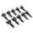 Modèle de Carbone, variante sur 10 Pcs Mini Diffuseur Camion SUV Décoration Toit Aile Accessoires Voiture Fibre de Carbone Motif Carbone