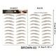 thumbnail image 2 of Parches para cejas simulados e impermeables, parches para cejas estilo tatuaje, parches ecológicos para cejas, parche para cejas, 2 of 2